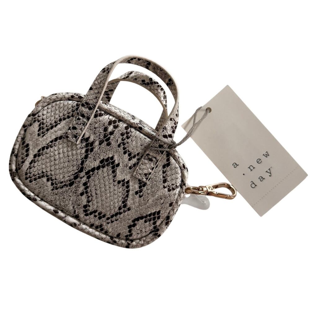 A New Day Snakeprint Mini Clutch Bag NEW